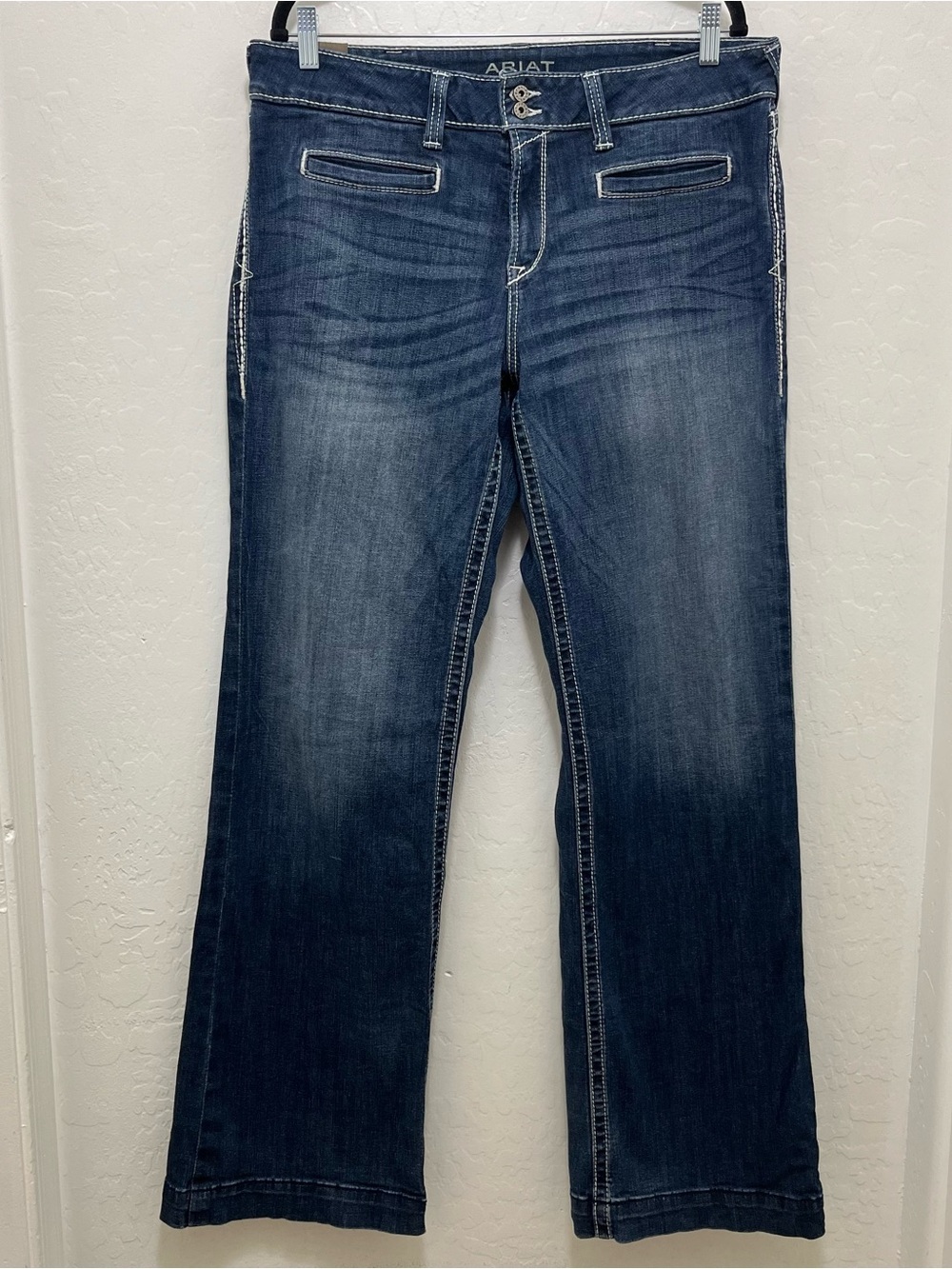 Ariat Women’s Entwined Wide Leg Trouser Jeans Sz 33L